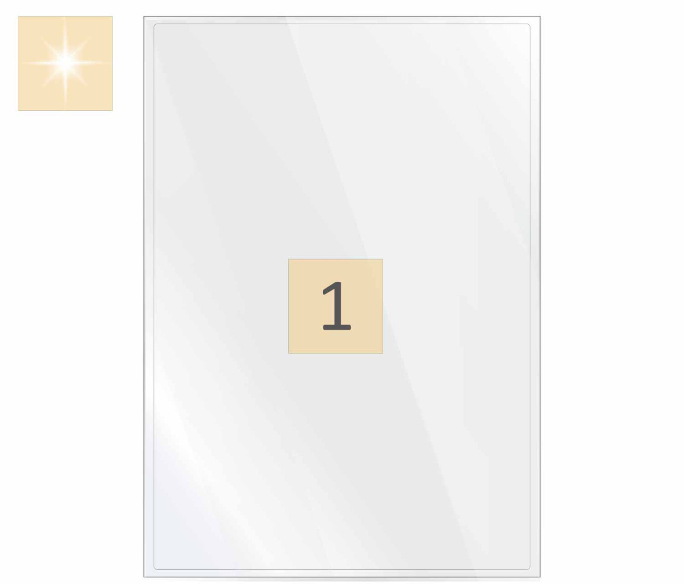 Transparent Laser Labels