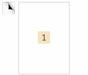 Opaque Blockout Labels (200mm x 289mm)