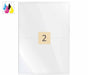 Inkjet Transparent gloss Labels (200mm x 144mm)