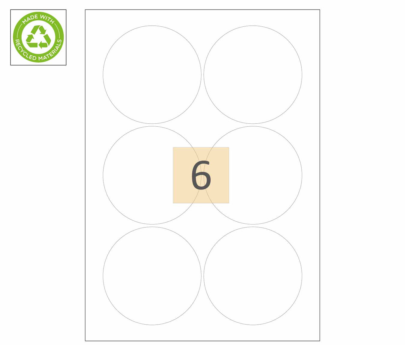 Eco Friendly Round Labels